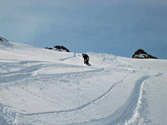 Kathleen riding down Superbowl