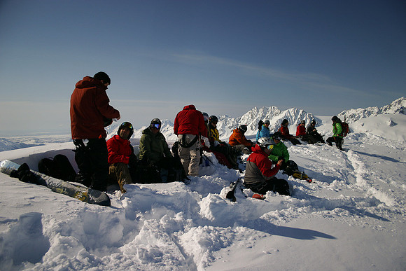 Lunch at the top